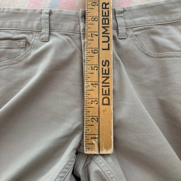 Theory Pants Womens Size 28 Khaki Twill Jeans Pants - Picture 8 of 13